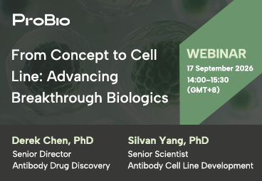 Webinar – From Concept to Cell Line:  Advancing Breakthrough Biologics